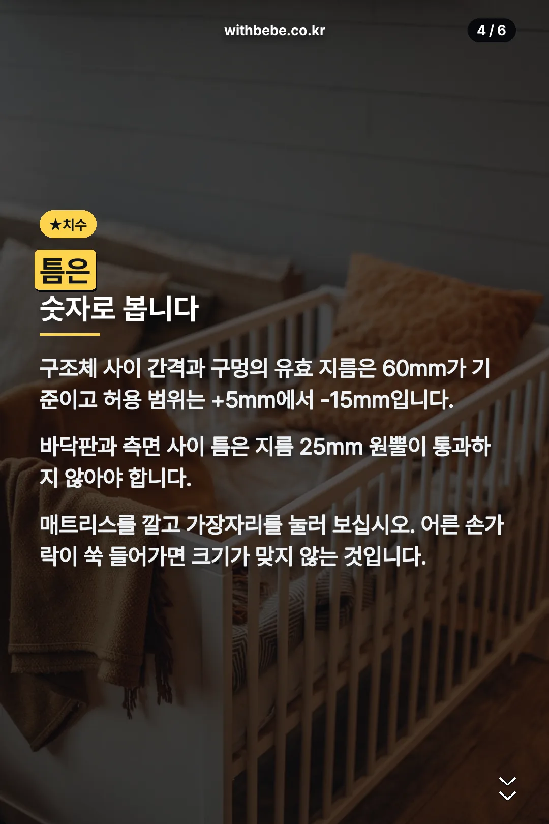 안전기준 치수
