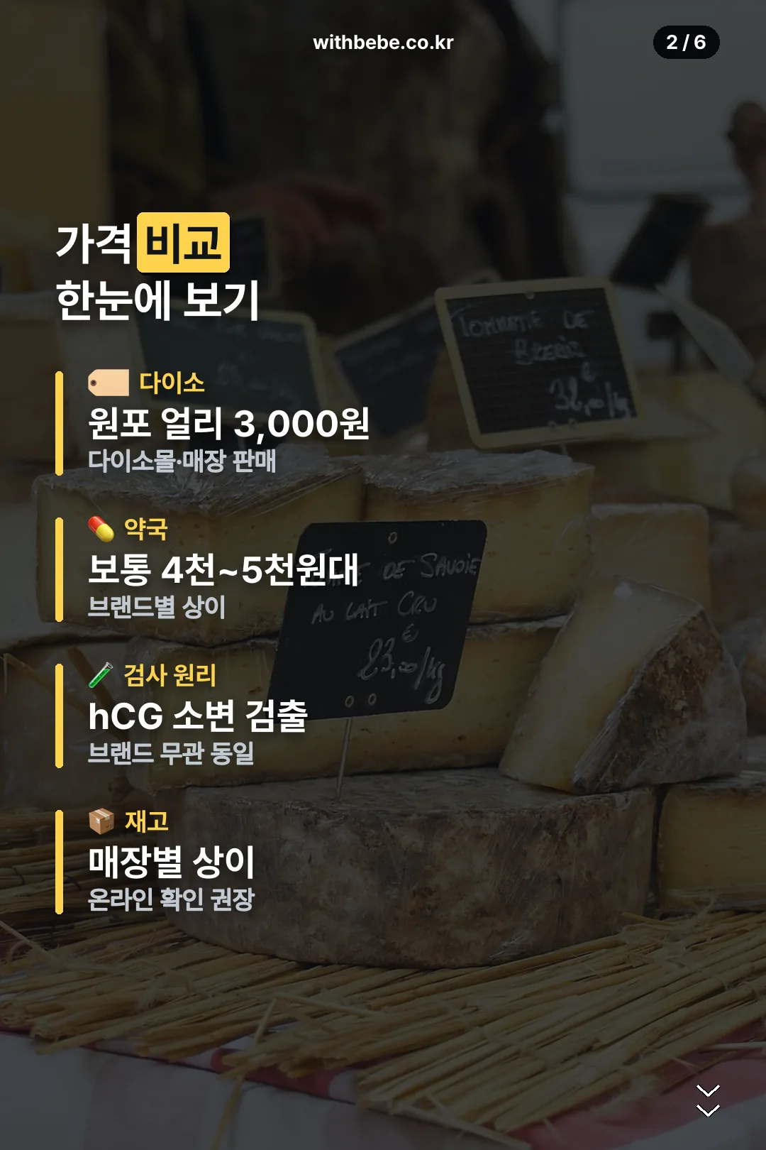 가격 비교 정보