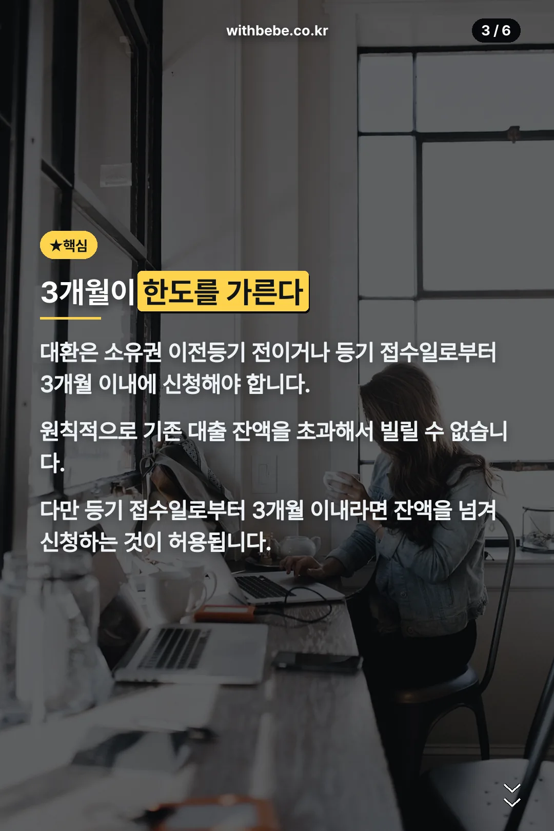등기 3개월 규정