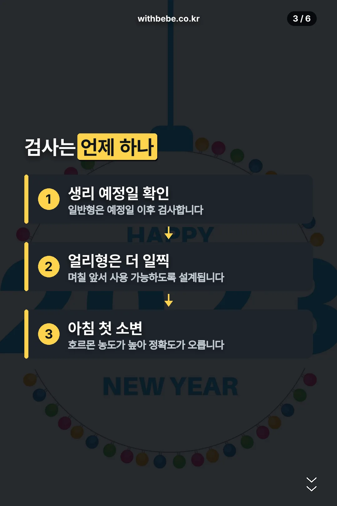 검사 시기
