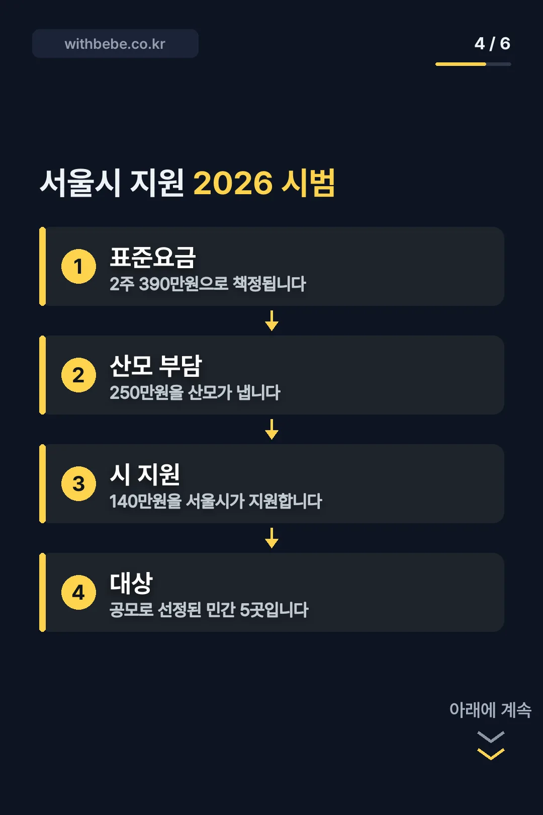 서울시 지원 구조